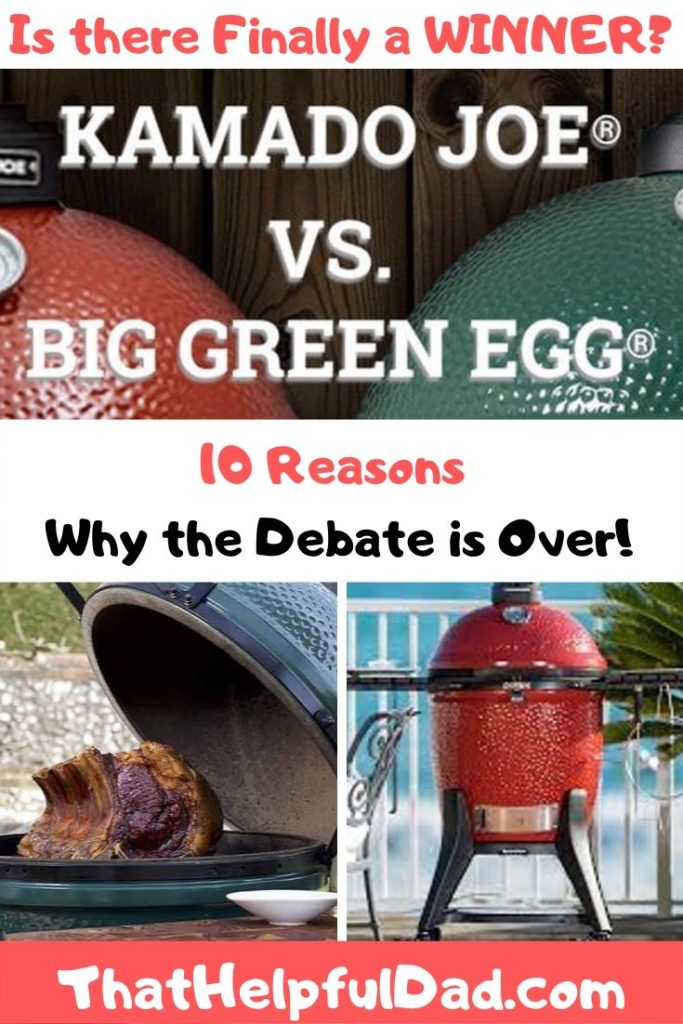 Big Green Egg vs Kamado Joe