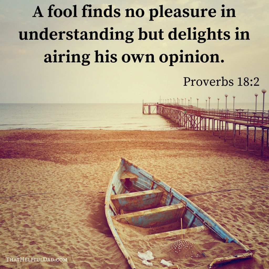 Proverbs 18:2