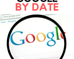 Search Google By Date