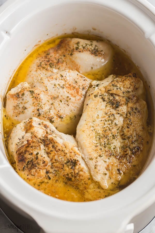 Slow Cooker Chicken Breast Recipe | That Helpful Dad