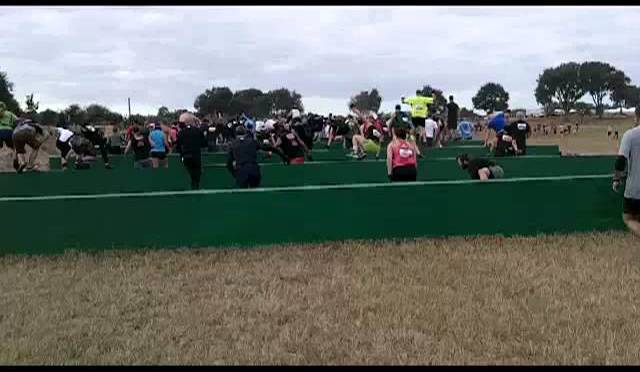 Tough Mudder Steeplechase Obstacle Surprise on other side