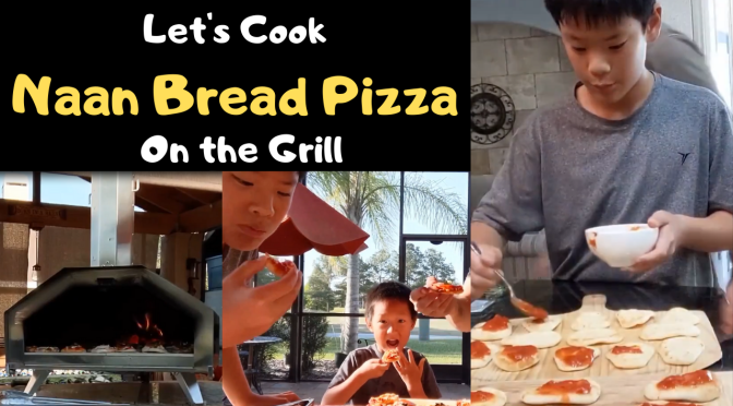 Let’s Cook Naan Bread Mini Pizzas | Naan Bread Pizza Recipe