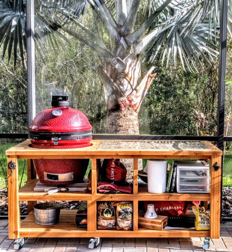 Kamado Joe Grilling table