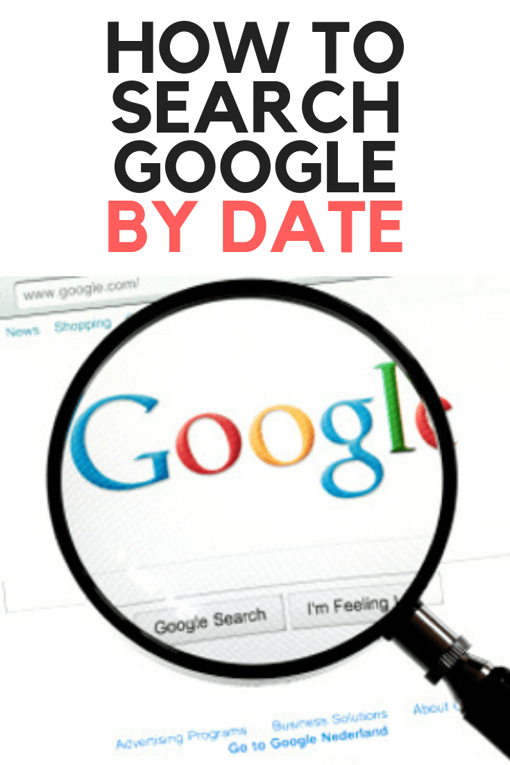 Search Google By Date